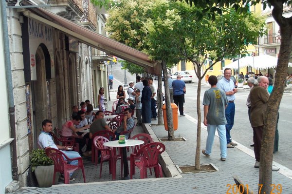 Outdoor cafe - Corso Umberto